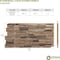 Ekena Millwork 48 5/8"W x 24 3/4"H x 1 1/4"D Cascade Stacked Stone, StoneWall Faux Stone Siding Panel, Smokey Ridge PNU24X48CASR - alternate 2
